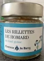 Zuckermenge drin Les rillettes de homard