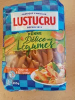 Suhkru kogus sees Penne délice aux légumes carotte et butternut