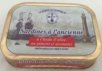 Suhkru kogus sees Sardines à l'ancienne
