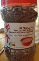Quantité de sucre dans Préparation au cacao maigre pour boisson instantanée