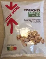 Sokerin määrä sisällä Pistaches grillées salées