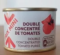 Sokerin määrä sisällä Double concentré de tomate