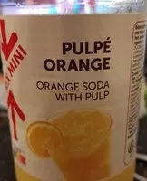 Suhkru kogus sees Pulpé Orange