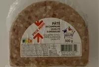 入っている砂糖の量 Pâté de campagne qualité supérieure