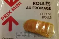 Cantidad de azúcar en Roulés au fromage