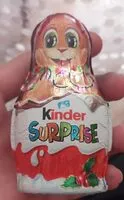 चीनी की मात्रा Kinder surprise