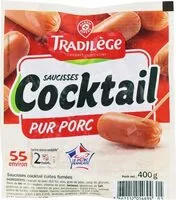 चीनी की मात्रा Saucisses cocktail