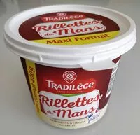 Amount of sugar in Rillettes du Mans