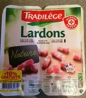 Cantidad de azúcar en Lardons Nature (+ 10 % Gratuits)