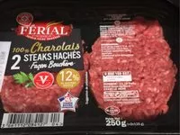 İçindeki şeker miktarı Steaks hachés 100% Charolais façon bouchère