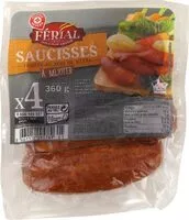 含糖量 4 Saucisses Fumées au bois de hêtre (à mijoter)