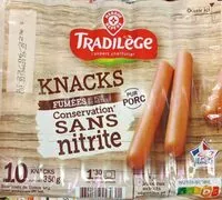 入っている砂糖の量 Knacks