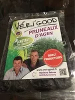 Sucre et nutriments contenus dans Veri good