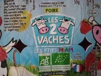 İçindeki şeker miktarı LES 2 VACHES P'TIT MIAM FRUITS 50GX6