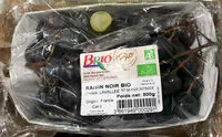 चीनी की मात्रा Raisin noir bio