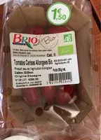 चीनी की मात्रा Tomates cerises allongees bio