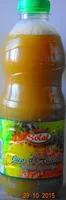 Zuckermenge drin Jus d'ananas à base de jus concentré