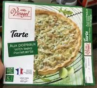 Zuckermenge drin Tarte aux poireaux