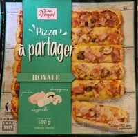 Zuckermenge drin Pizza à partager ROYALE