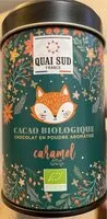 入っている砂糖の量 Cacao biologique noisette