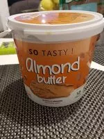 Sucre et nutriments contenus dans Almond butter