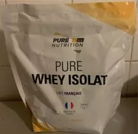 入っている砂糖の量 Pure whey isolat