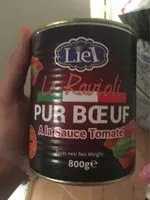 Quantité de sucre dans Le ravioli