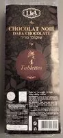 Quantité de sucre dans Chocolat Noir