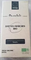 Quantité de sucre dans Dattes fraîches  mazafatï