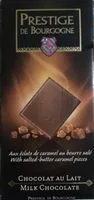 Cantidad de azúcar en Chocolat au lait aux éclats de caramel au beurre salé