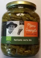 İçindeki şeker miktarı Haricots verts bio