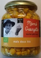 İçindeki şeker miktarı Maïs doux bio
