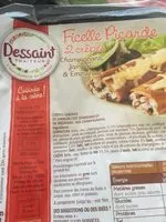 Quantité de sucre dans Ficelle picard crepes