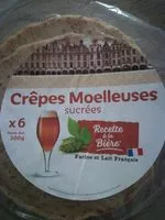 Sucre et nutriments contenus dans Dessaint crepes