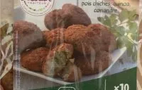 Quantité de sucre dans Falafels