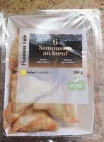Jumlah gula yang masuk Samoussas au boeuf