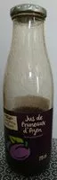 含糖量 Jus de Pruneaux d'agen