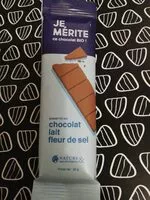 入っている砂糖の量 Chocolat Lait Fleur de Sel