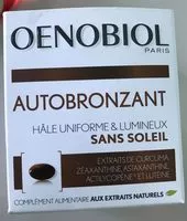 Sucre et nutriments contenus dans Onenobiol