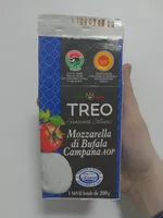Zuckermenge drin Mozzarella di bufala Campana aop