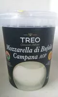 Zuckermenge drin Mozzarella di bufala campana AOP