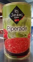 Количество сахара в Piperade