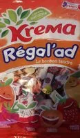 Quantité de sucre dans Regal'ad