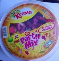 Quantité de sucre dans Party Mix