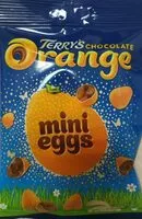 Gula dan nutrisi di dalamnya Terry s chocolate orange