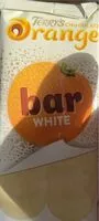 चीनी की मात्रा Chocolate orange bar white
