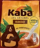 Quantité de sucre dans Kaba Das Original Kakao