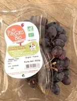 Zuckermenge drin Raisin Noir