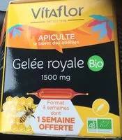 Sucre et nutriments contenus dans Vitaflor