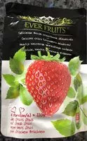 Sucre et nutriments contenus dans Ever fruits